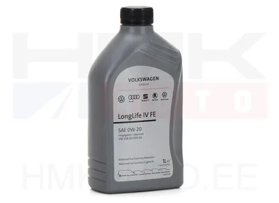 Моторное масло OEM VAG Longlife IV FE 0W-20 1L - GS60577M2 - OE - 100% Genuine Part