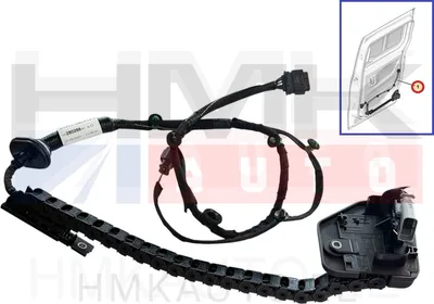 Проводка раздвижной двери с направляющей, правая OEM Berlingo/Rifter 2018- - PSA  9828028680 - OE - 100% Genuine Part