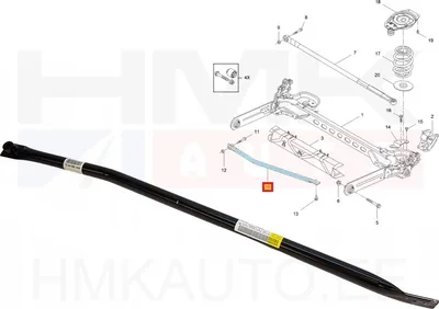 Tagasilla tugivarras OEM Renault Trafic III 2014- - REN  756409056R - OE - 100% Genuine Part
