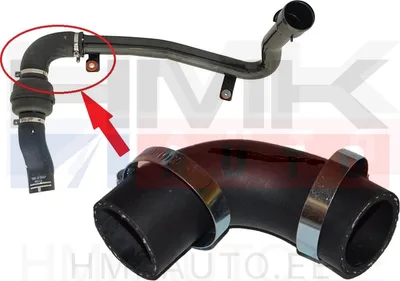 Turbocharger air pipe(middle part) Jumper/Boxer 2.0-2.2BlueHDi Euro6 - JAD  149179J/1 - Prottego