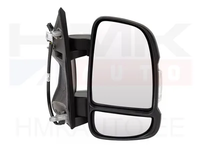 Зеркало заднего вида правое, электрическое Jumper/Boxer/Ducato MCA 2024- (короткий кронштейн, W16W) - 7850960AG - OEM (no box)
