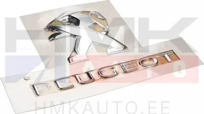 Embleem tagauksele "PEUGEOT" OEM Peugeot Boxer 2014- - PSA  1612024380 - OE - 100% Genuine Part