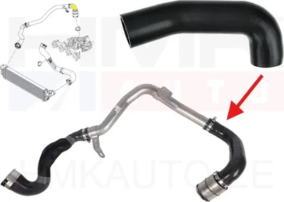 Turbocharger air pipe Renault Master 2,3DCI 2010- - JAD  249185J - Prottego