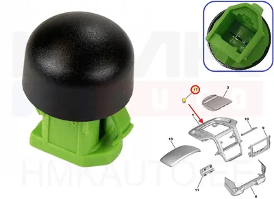Armatuuri kork (anduri avale) OEM Jumper/Boxer/Ducato 2006- - PSA  8231CL - OE - 100% Genuine Part