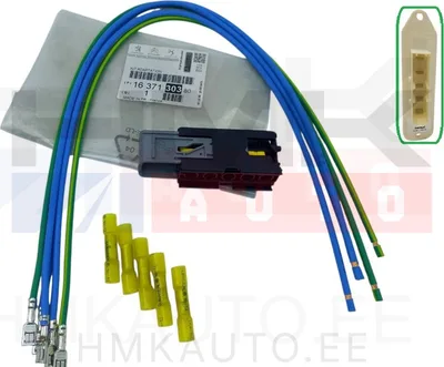 Soojendusahju elektrilise küttekeha pistik OEM Citroen/Peugeot - PSA  1637130380 - OE - 100% Genuine Part