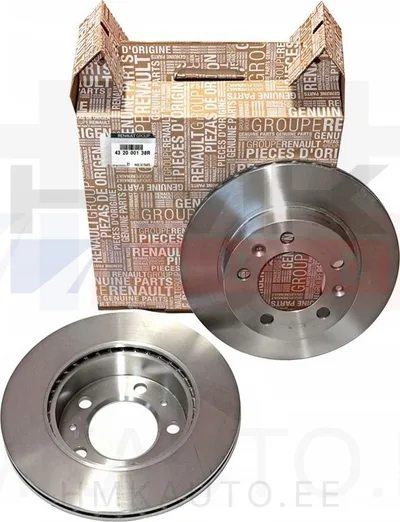 Piduriketaste komplekt (2tk) tagumine OEM Renault Master IV 2024- FWD - REN 432000138R - OE - 100% Genuine Part