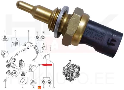 Automaatkäigukasti õlitemperatuuri andur OEM Renault - REN  319371513R - OE - 100% Genuine Part