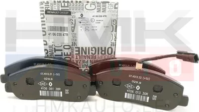 Piduriklotside komplekt eesmine OEM Renault Master III 2010- - REN 410603847R - OE - 100% Genuine Part