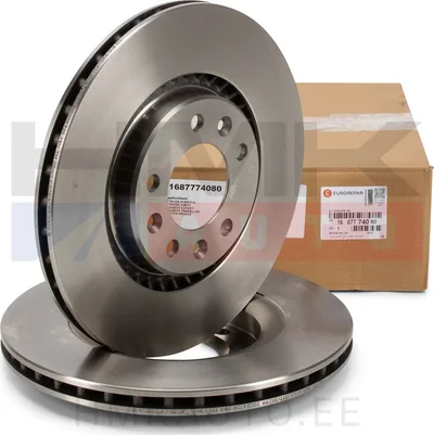 Jeu de disques de frein arrière (2 pièces) OEM Citroen Jumpy, Spacetourer /Peugeot Expert, Traveller 2016- 294/22 - EUR 1687774080 - OE - Eurorepar/Essential Parts