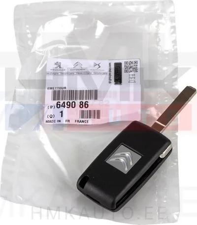 Võtmepult komplektne OEM Citroen C2,C3 - PSA 649086 - OE - 100% Genuine Part