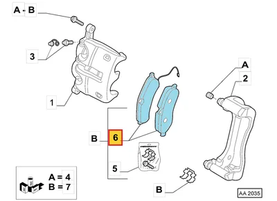 Тормозные колодки передние OEM Jumpy/Expert/Scudo 07- - FIAT 71770050 - OE - 100% Genuine Part