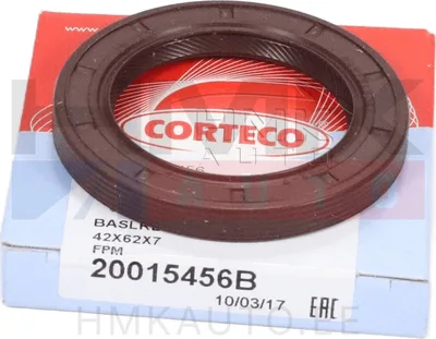 Kampiakselin tiiviste , etu Citroen Peugeot 42x62x7 - CO 20015456B - Corteco