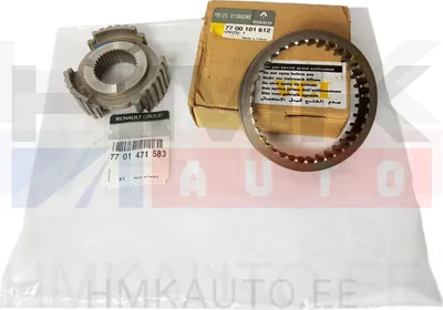 Синхронизатор КПП 3-4 передачи OEM Renault PK5/PK6 - REN  7701471583 - OE - 100% Genuine Part