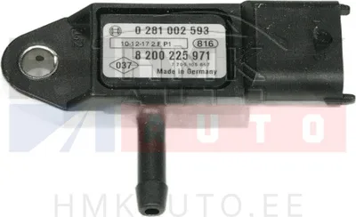 Sisselaskekollektori rõhuandur(MAP) OEM Renault 1,5-1,9DCi - REN  223657266R - OE - 100% Genuine Part