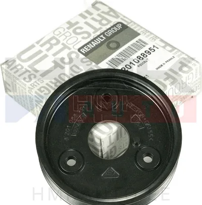 Hihnapyörä, ohjaustehostimen pumppu OEM Renault 2,2-2,5DCI 6-kiiloja - REN 8201088951 - OE - 100% Genuine Part