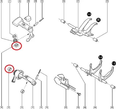 Käiguhoova nõellaager alumine OEM Renault PK5/PK6/PF6 - REN 8200018943 - OE - 100% Genuine Part