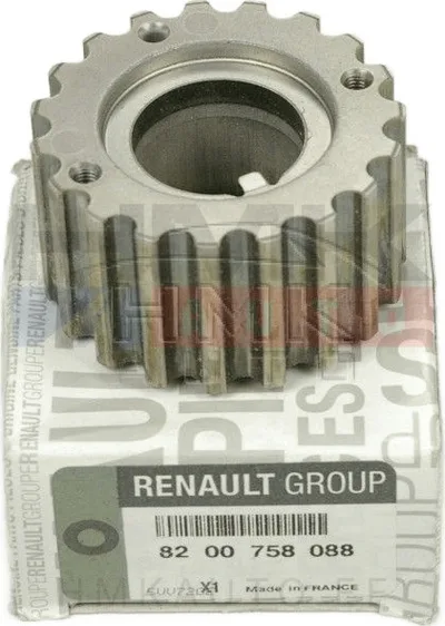 Väntvõlli rihmaratas (hammasrihmale) OEM Renault K4J/K4M mootorid - REN 8200758088 - OE - 100% Genuine Part
