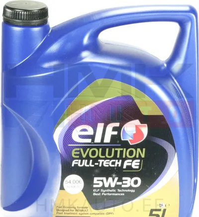 Huile moteur 5W30 ELF EVOLUTION FULLTECH FE 5L - ELF005 - Elf