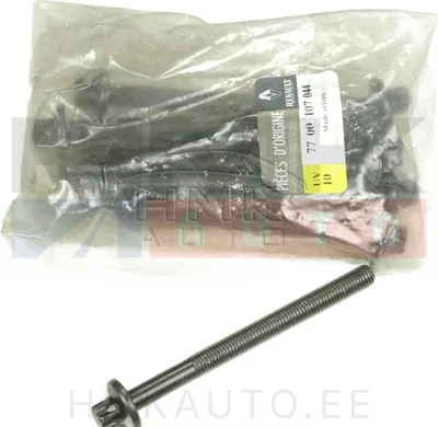 Cylinder head bolt (1pcs.) OEM Renault Clio I,II / Kangoo I / Twingo I,II  1,2 D7F - REN  7700107044 - OE - 100% Genuine Part