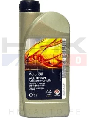 Mootoriõli GM Opel 5W30 1L - GM0001 - OE - 100% Genuine Part