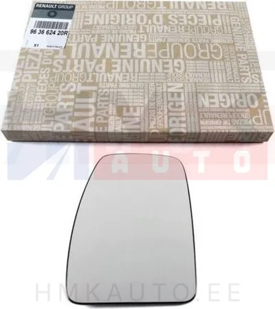 Verre de miroir gauche chauffant OEM Renault Master 2010- - REN  963662420R - OE - 100% Genuine Part
