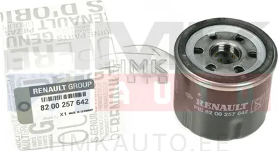 Oil filter OEM Renault/Dacia 1,2 - REN  8200257642 - OE - 100% Genuine Part