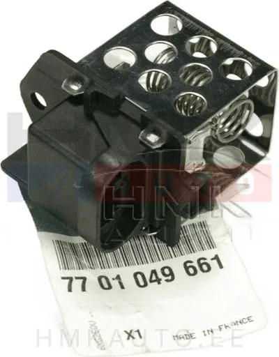 Jäähdyttimen tuulettimen vastus OEM Renault Clio III/Laguna II/Trafic II - REN 7701049661 - OE - 100% Genuine Part