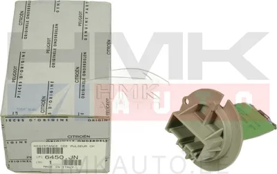 Salongiventilaatori reostaat OEM Citroen C3/Peugeot 206/307 (ilma A/C-ta) - PSA 6450JN - OE - 100% Genuine Part