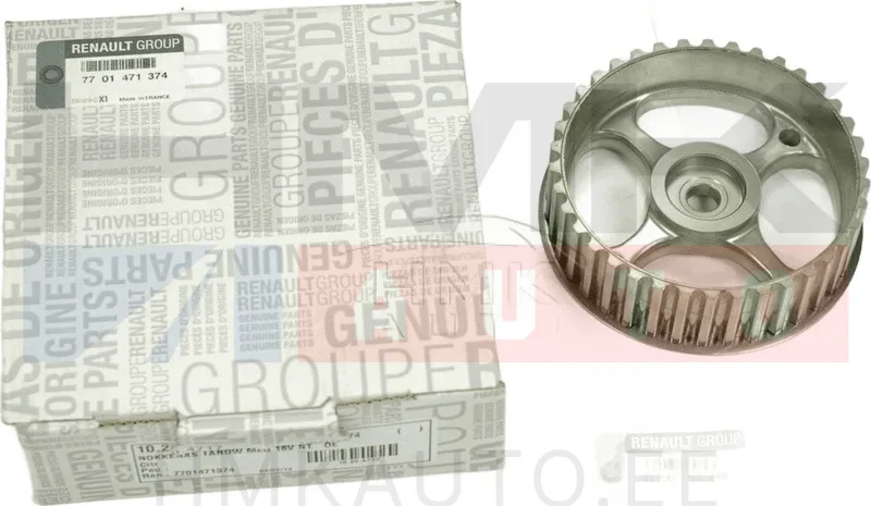 Poulie d'arbre à cames OEM Renault mootorid K4M/K4J/F4P/F4R - REN 7701471374 - OE - 100% Genuine Part