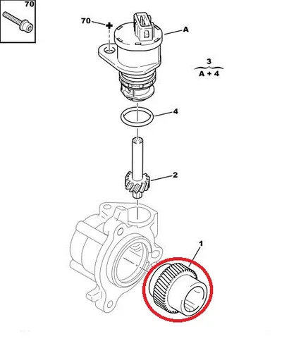 Spidomeetri hammasratas OEM PSA - PSA  264304 - OE - 100% Genuine Part